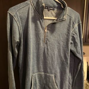 Blue Half Zip